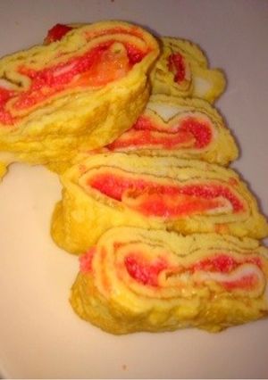 明太子の卵焼き-レシピのメイン写真