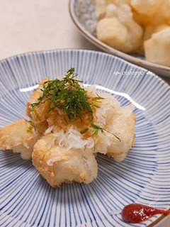 辛み揚げ餅コチュジャン添え、おつまみに-レシピのメイン写真