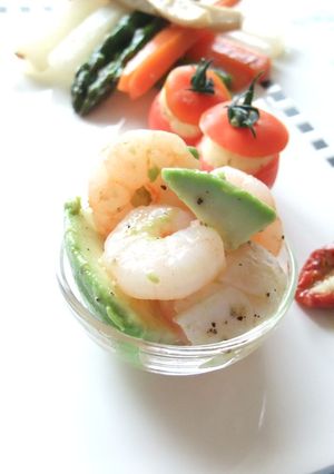海老・帆立とアボガドの和え物～レモン風味-レシピのメイン写真