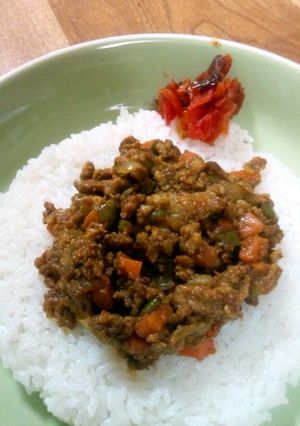 ばら肉のドライカレー-レシピのメイン写真