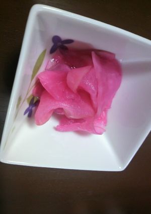 大根の酢漬け-レシピのメイン写真