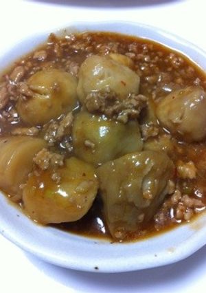 里芋と鶏ひき肉のピリ辛煮-レシピのメイン写真