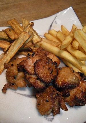 鶏とごぼうの唐揚♪-レシピのメイン写真