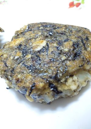 ヘルシーもちもち☆豆腐ひじきバーグ-レシピのメイン写真
