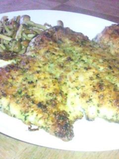 鳥のバジルパン粉焼き❤-レシピのメイン写真