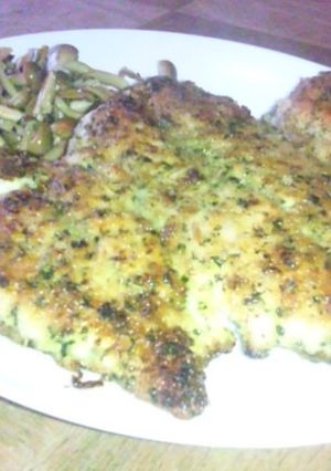 鳥のバジルパン粉焼き❤-レシピのメイン写真