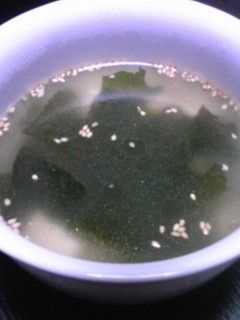 ワカメと豆腐のスープ-レシピのメイン写真