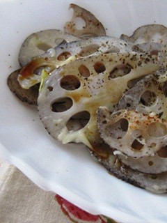 焼きレンコンのチーズ和え-レシピのメイン写真