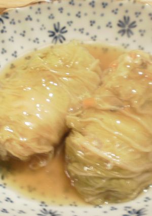 鶏ひき肉のあっさりロール白菜-レシピのメイン写真