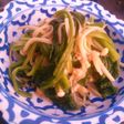 ほうれん草とエノキのおひたし 麺つゆ風味