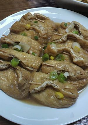 あつあつ♥とろ〜り♥餅巾着♥-レシピのメイン写真
