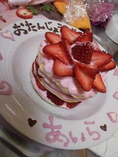 1歳のバースデーケーキ♪(●^o^●)-レシピのメイン写真