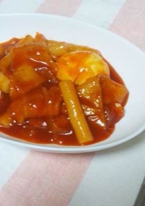 ﾄｯﾎﾟｯｷ～떡볶이～-レシピのメイン写真