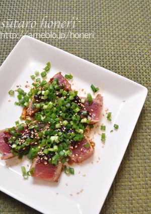 マグロのホットステーキ-レシピのメイン写真
