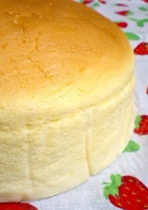 低コストで本格的スフレチーズケーキ♡-レシピのメイン写真