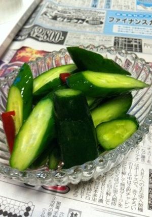 これで決まり!きゅうりの浅漬け-レシピのメイン写真