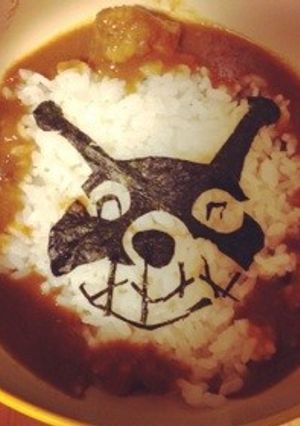 ハヒフヘホーのバイキンマン デコカレー-レシピのメイン写真