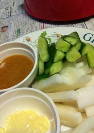 野菜スティックにはこれ！旨タレ-レシピのメイン写真