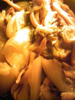 焼豚と舞茸と白菜のオイスターソース炒め-レシピのメイン写真