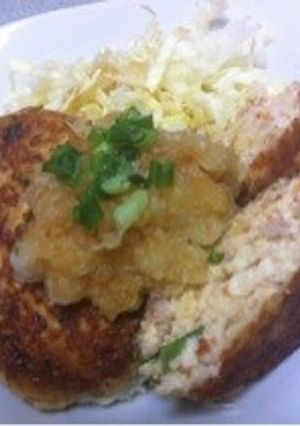 鶏胸肉で豆腐チキンハンバーグ☆-レシピのメイン写真