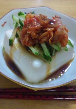 焼肉屋さんのちょっと韓国風冷奴☆-レシピのメイン写真