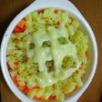 レンジで簡単カレー風リゾット