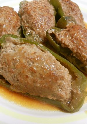 ピーマンの肉詰め-レシピのメイン写真