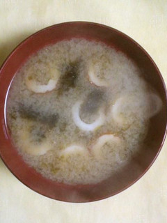 めっさ美味 ちくわと海苔の味噌汁-レシピのメイン写真