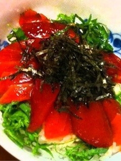 簡単美味♪マグロ丼-レシピのメイン写真