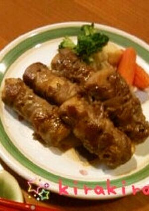 高野豆腐のラム肉巻-レシピのメイン写真