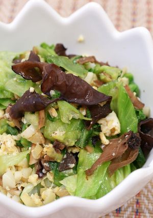 レタスときくらげの中華風炒め-レシピのメイン写真