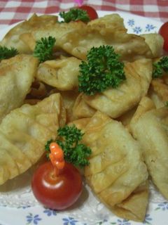 簡単♪美味しい♪ツナの揚げ餃子-レシピのメイン写真