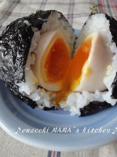 ✿とろ~り。半熟たまごのおにぎり✿-レシピのメイン写真