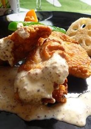 鶏肉のクリーミー☆粒マスタードソース-レシピのメイン写真