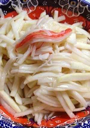 抜群の健胃効果　大根の塩麹サラダ-レシピのメイン写真