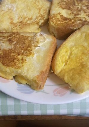 ヨーグルトで♪ふわふわフレンチトースト-レシピのメイン写真