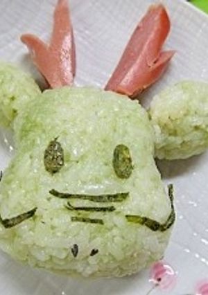 辰年キャラ弁ならこれ！立体辰のおにぎり-レシピのメイン写真