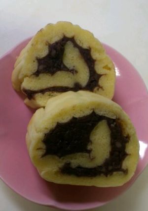 米粉ロールケーキ(餡巻き)アレルギー対応-レシピのメイン写真