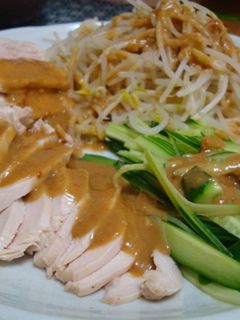 しっとりバンバンジー風-レシピのメイン写真