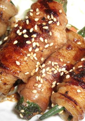 塩麹で簡単!オクラと大葉の豚肉巻き-レシピのメイン写真