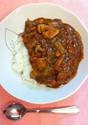 白菜と鶏肉のカレーライス-レシピのメイン写真
