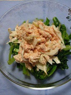 サーモンあらサラダ-レシピのメイン写真