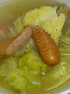 キャベツまるごと♪コンソメスープ-レシピのメイン写真