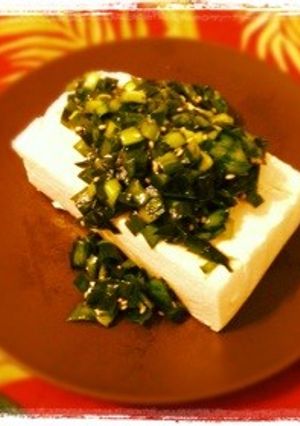 超簡単！ニラ奴豆腐-レシピのメイン写真