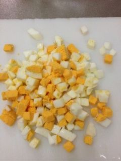簡単♪ゆで卵のカット(´ε` )-レシピのメイン写真