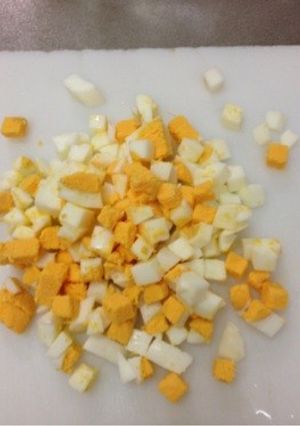 簡単♪ゆで卵のカット(´ε｀ )-レシピのメイン写真