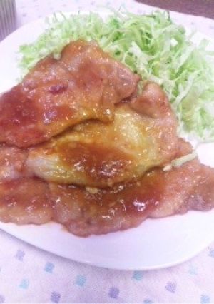 最後に味付け☆豚の生姜焼き-レシピのメイン写真