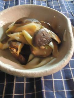 しいたけとねぎの炒め物-レシピのメイン写真