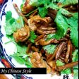 茶樹菇と鶏肉炒め(干鍋茶樹菇鶏肉)