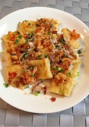 油揚げのキムチネギのせ-レシピのメイン写真